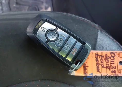 2018 Ford Explorer Xlt z USA, uszkodzony, nr VIN 1FM5K7D82JGB44534